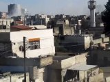 فري برس   حمص باباعمرو  قصف على الحي لليوم التاسع 13 2 2012
