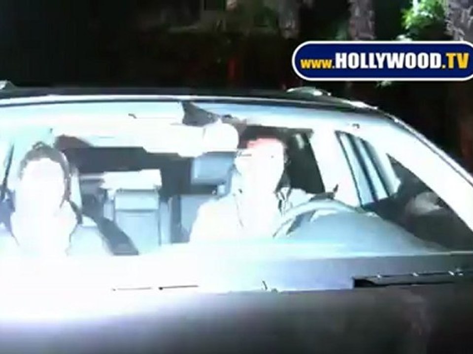 Justin Timberlake And Jessica Biel Leave Hollywood Bowl