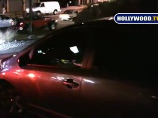 Famke Janssen Leaves Chateau Marmont.