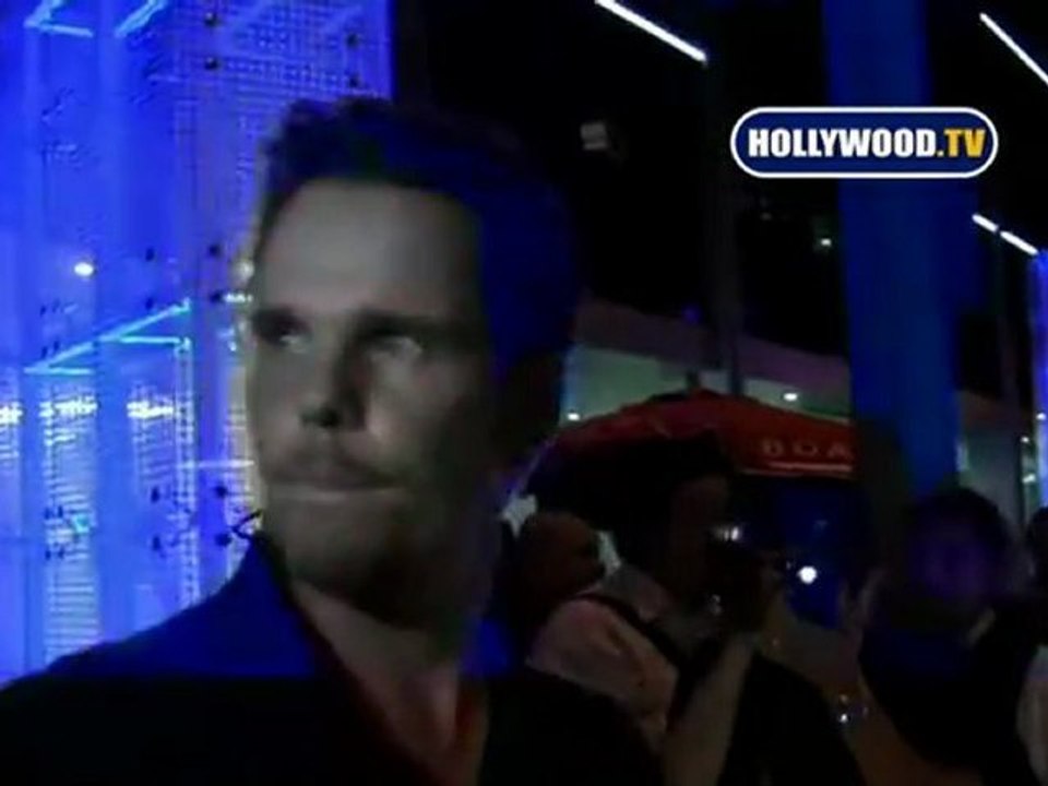 Kevin Dillon And Friends Leave BOA Restaurant.