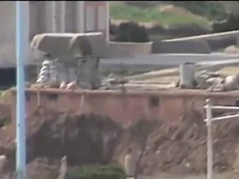 فري برس حماة انتشار القناصة على اسطح المشفيات12 2 2012