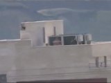 فري برس   حماة القناصة على اسطح المشفيات عند دوار السباهي12 2 2012