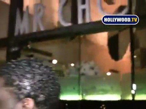 Chris Rock Hits Mr Chow Restaurant.