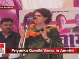 Priyanka Gandhi Vadra in Amethi: It is the people who make leaders