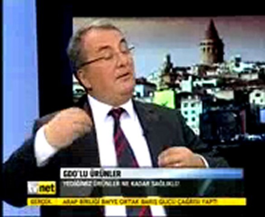 TÜRKTOB Başkanı Hakkı Şafak Ses, TVNET'de GDO'lu tohum açıklamaları -2