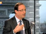 Hollande sur BFMTV : la candidature de Sarkozy n’est 