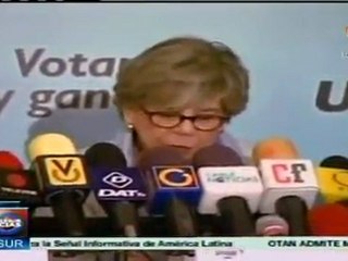 Oposición venezolana respetará resultado de los comicios