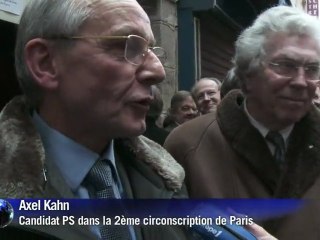 Axel Kahn lance sa campagne pour les législatives à Paris