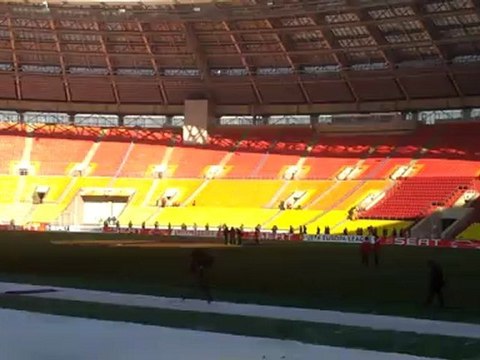 Το Λουζνίκι πριν από την έναρξη του αγώνα
