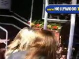 Kate Moss & Paparazzi Madness At Fred Segel!