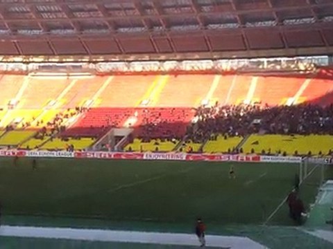 Οπαδοί Ολυμπιακού στο Λουζνίκι