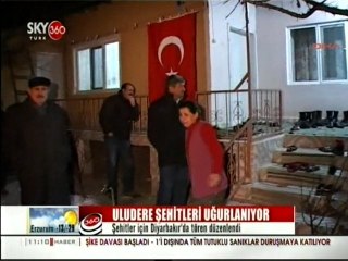 Uludere Şehitleri Uğurlanıyor