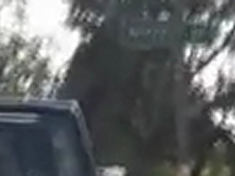 EXCLUSIVE: David Beckam Spotted In Jeep In Beverly Hills