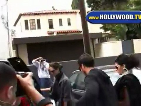 Jessica Alba shopping with family in Beverly Hills