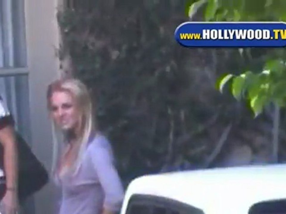 EXCLUSIVE: Britney Spears at her Lawyer's Office in West Hollywood