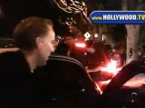 Nicolas Cage leaves Madeo in West Hollywood.
