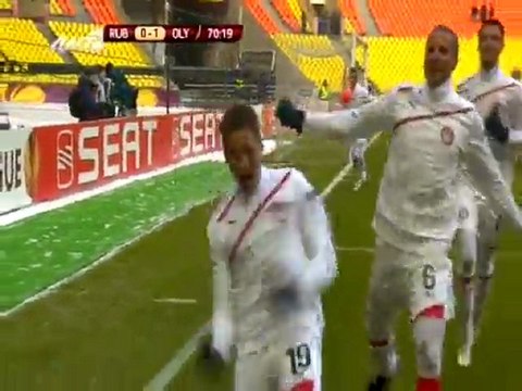 Ρούμπιν Καζάν vs Ολυμπιακός | Το 0-1 από τον Φουστέρ