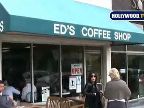 Nicky Hilton at Ed's Coffee Shop