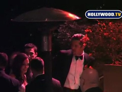 Brad Pitt and Angelina Jolie Hit Sunset Towers After Party.