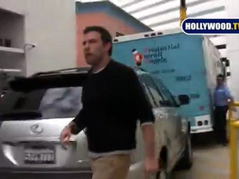 Ben Affleck Has Construction Workers Battle The Paparazzi