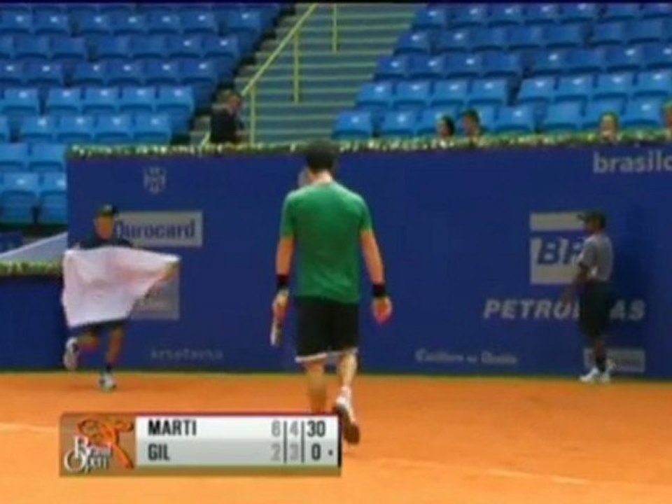 Sao Paulo - Marti wirft Gil raus