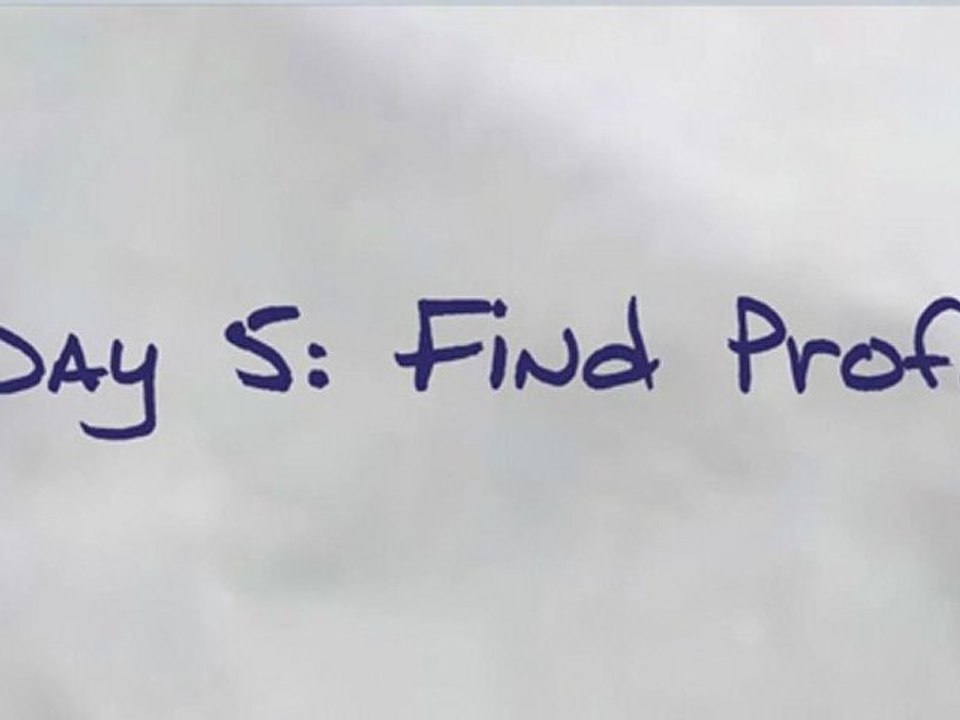 Starting A Business | Finding the Profit