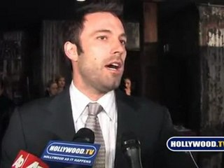 Ben Affleck Speaks About Conflict in The Congo.