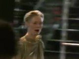 Tilda Swinton Is All Smiles Leaving The Oscars