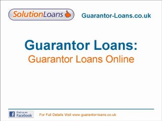 How to Get Guarantor Loans Online