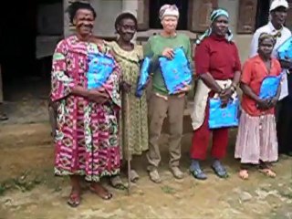 Cameroon, Ngodi-Si, Nyong & Kelle Division, Sanaga Valley: Bednet distributions