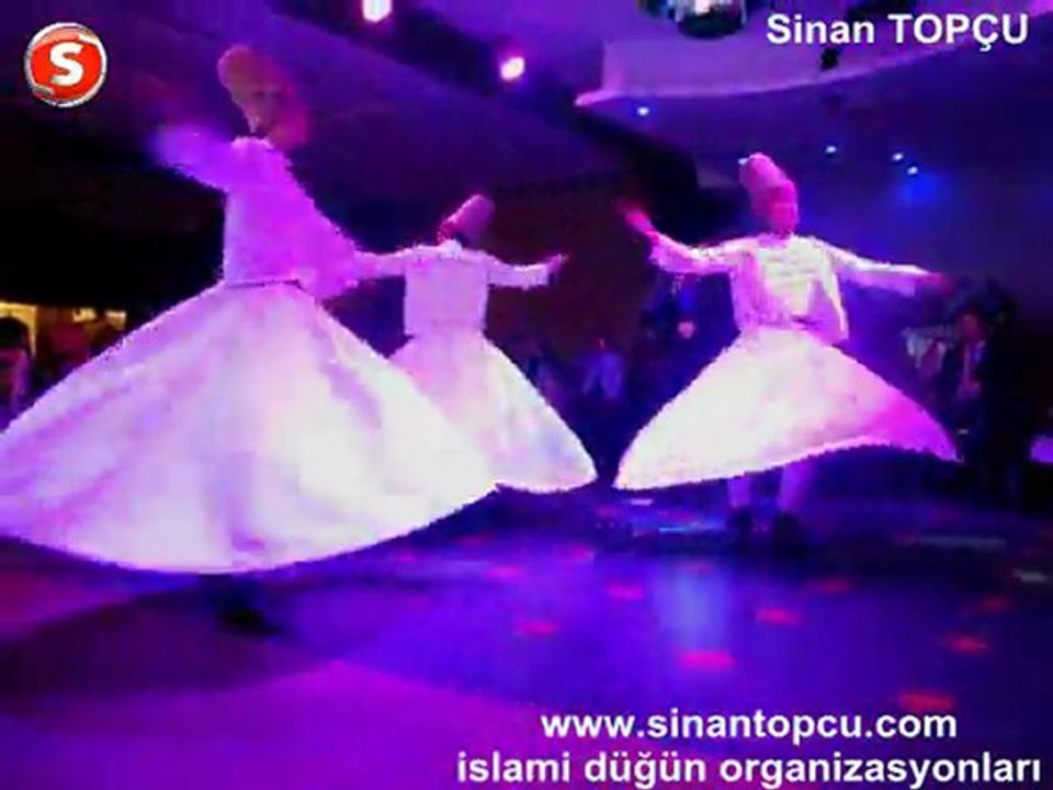 Semazen Gösterileri, semazenli düğünler, islami düğünler, ilahili düğünler