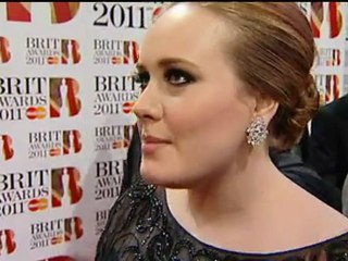 Alexa Chung and Florence Welch on Adele's Grammy wins