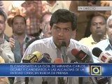 Ocariz: Ahora todos somos Henrique Capriles Radonski
