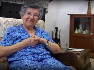 Elvira Rambla, filla del "tio Sentet", director de la banda de Benlloch (fragment entrevista)