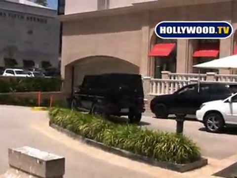 Hilary Duff Shops At Barney's New York