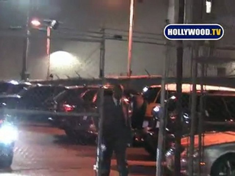 Nicole Richie Leaves Jimmy Kimmel Live