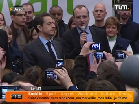 Photowatt: Sarkozy tente de rassurer les salariés