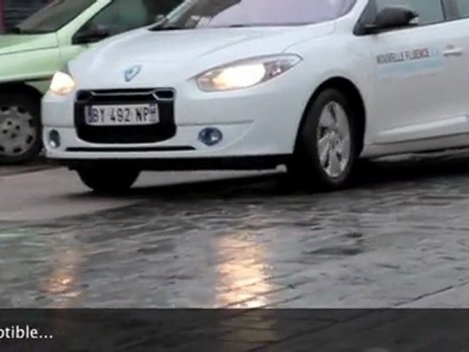 LA RENAULT ELECTRIQUE TESTEE A BEAUVAIS