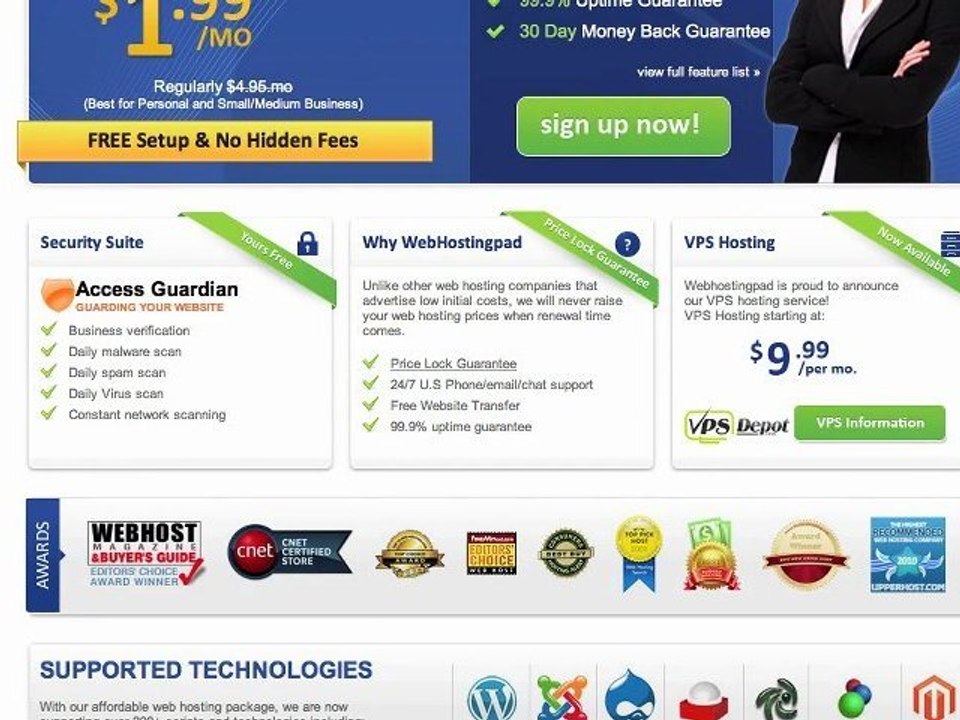 Web Hosting Pad Video