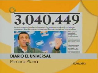 Aunque Ud. no lo crea: No habrá más de 2 millones de votos