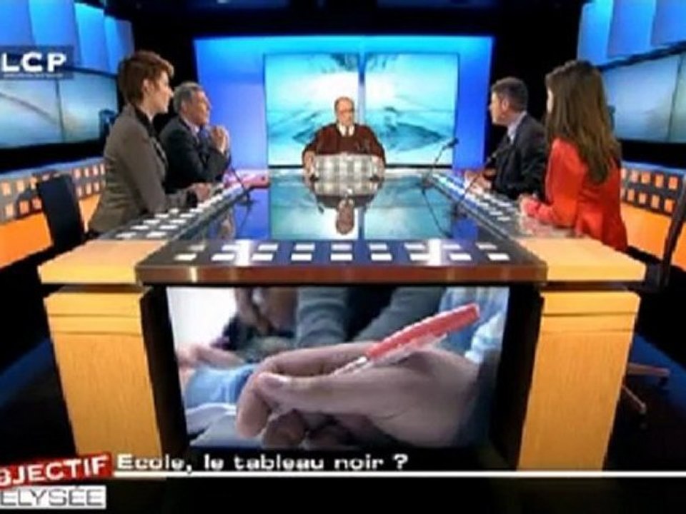 Débat Peillon Vs Guaino sur l'école - LCP 10/02/2012