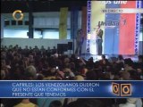 Henrique Capriles Radonski proclamado como candidato unitario