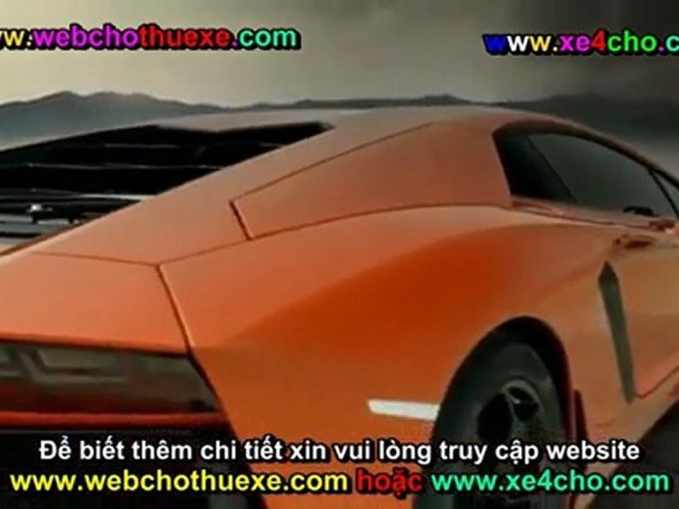 Siêu xe Lamborghini Aventador LP700 4 Promo thách thức thời gian