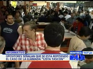 Amenazas del secreto de voto en Venezuela reviven el caso de la “Lista Tascón”