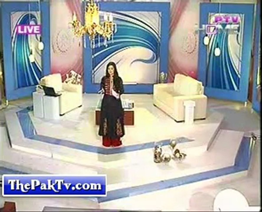 Noor Morning Show By PTV Home - 15th Feb 2012 --Prt 1