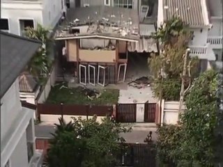 Thai police shows videos of bomb suspects