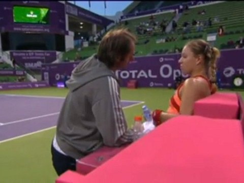 Doha - Kerber gewinnt Duell gegen Lisicki