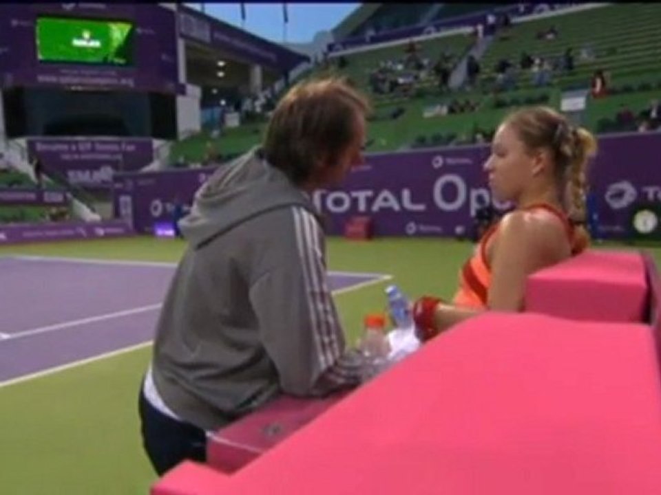 Doha - Kerber gewinnt Duell gegen Lisicki