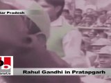 Rahul Gandhi in Pratapgarh urges people to free their arms and develop U.P