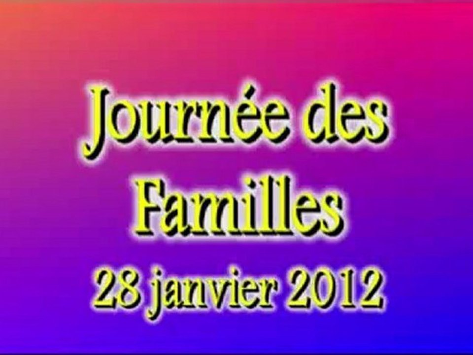 Journée des  familles 2012